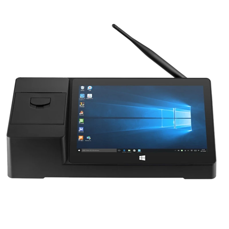 PiPO X3 8,9 дюймовый мини-ПК с 58 мм термопринтером Win10 I ntel Z8350 четырехъядерный 1920x1200 2G 32G HDMI Smart Box ips экран