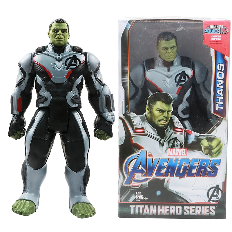 

12'' Avengers Marvel Endgame Titan Hero Series Hulk Action Figure Thanos Hulk Collection Doll Toys For Children