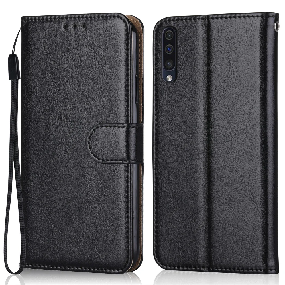 Роскошный кожаный чехол-книжка для Samsung Galaxy A70 A705 A705F SM-A7050 6,7 ', чехол-книжка с бумажником и подставкой, чехол для телефона