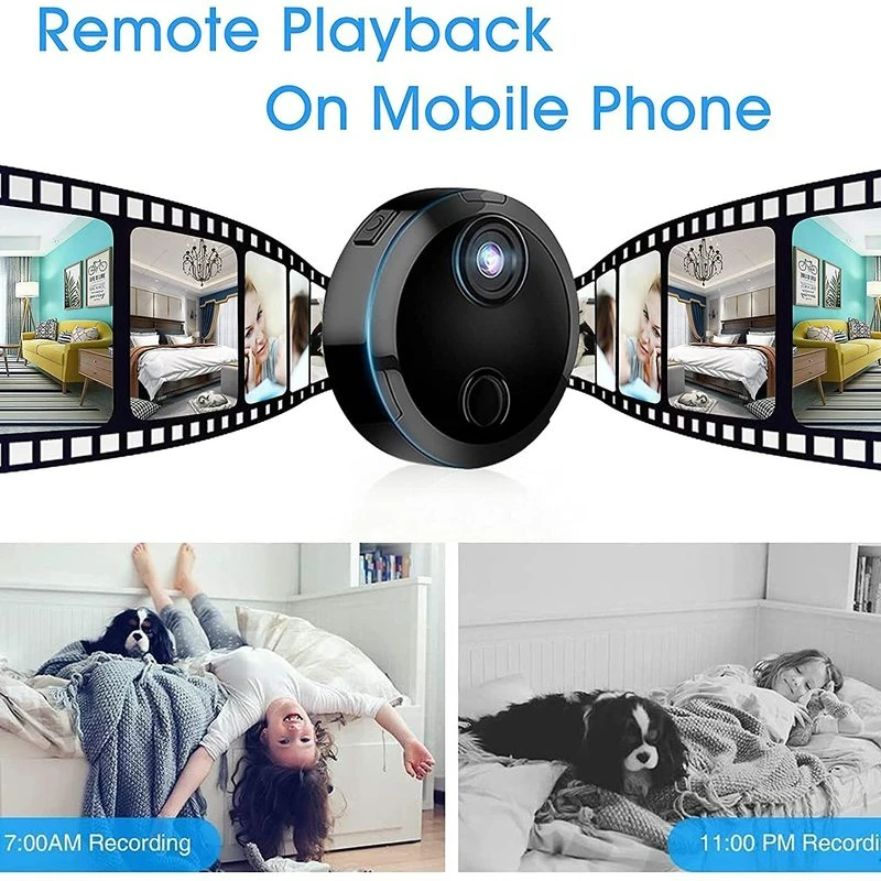 1080p wifi ip camera wireless inoutdoor cctv hd smart home security ir cam new mini camera portable mobile phone accessories free global shipping