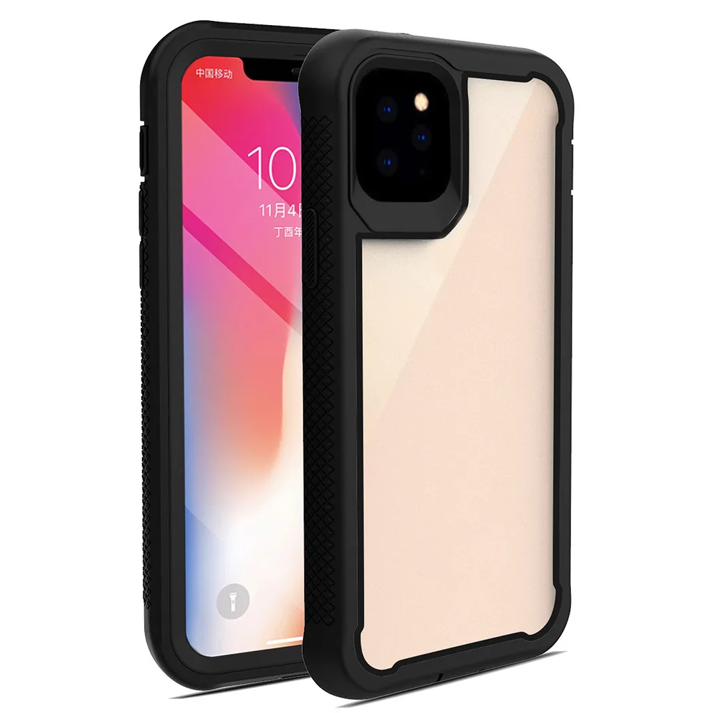 Ультратонкий чехол с кристаллами для IPhone 11 Pro 5 8 дюйма 2019 гибридный ударопрочный
