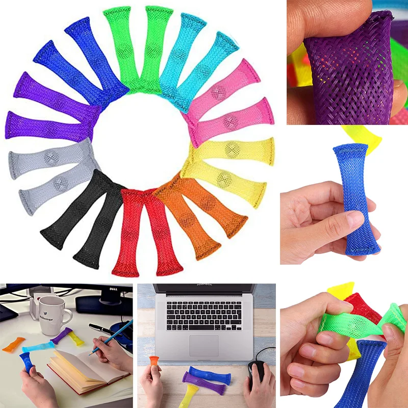 

10 Pcs Marbles Ball Sensory Toys Relieve Hand Fatigue Toys Netease Bending and Marble Random Color Autism Anxiety Therapy Toys