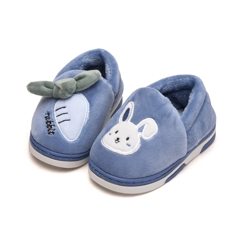 Детские тапочки мультяшная детская обувь для мальчиков домашние зимние девочек