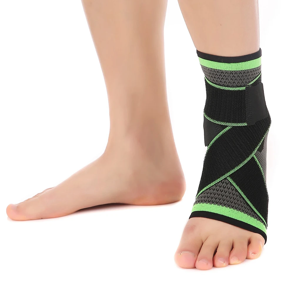 

Ankle Brace Support Men Women Adjustable Compression Ankle Brace for Sports Ankle Support Elastic Breathable Sport
