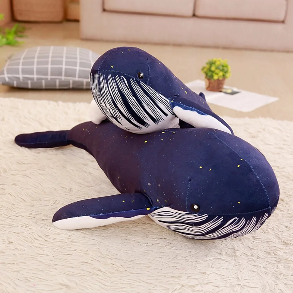 

Sea Animal, Blue Whale Soft Stuffed Animal, Children's Gift Plush Doll Toy