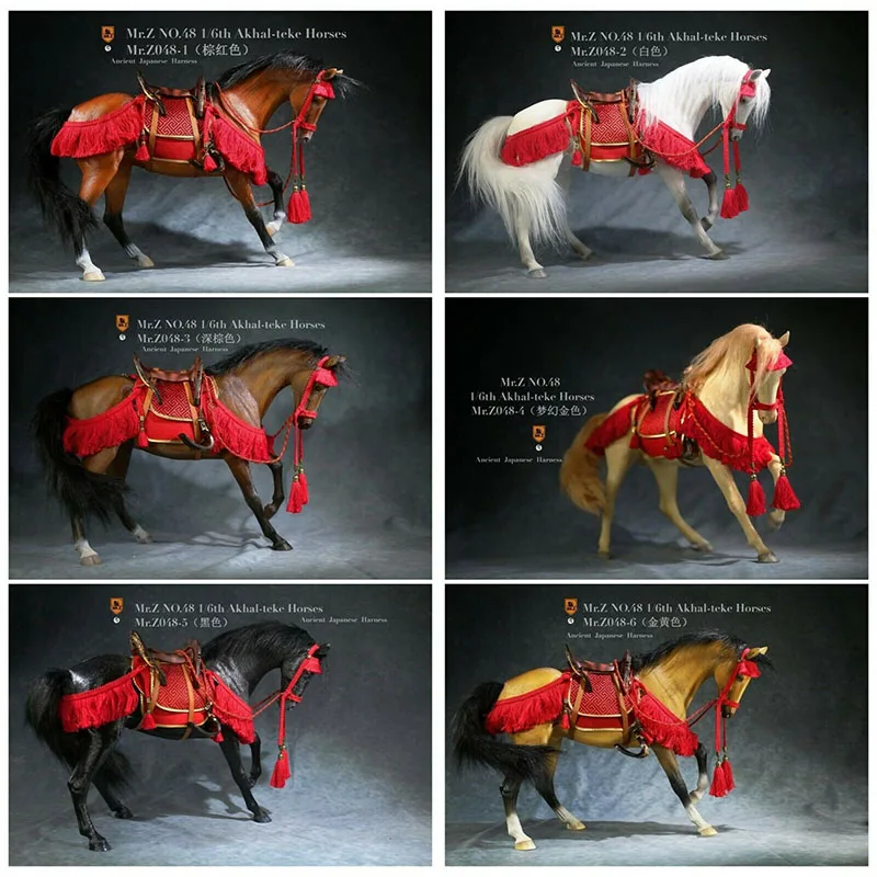1/6 Mr.Z MRZ048 ахалтекинских модель лошадки животное игрушка подходит для 12
