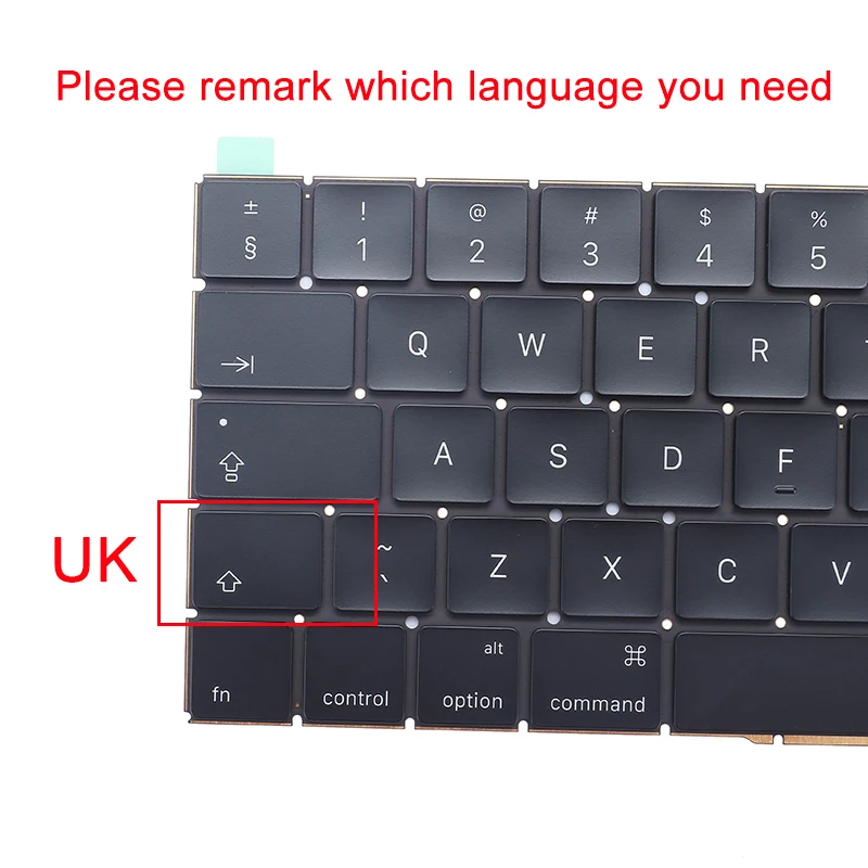 Клавиатура для ноутбука A1706 A1707 A1708 колпачок + зажим Ножничные петли Macbook Pro Retina 13