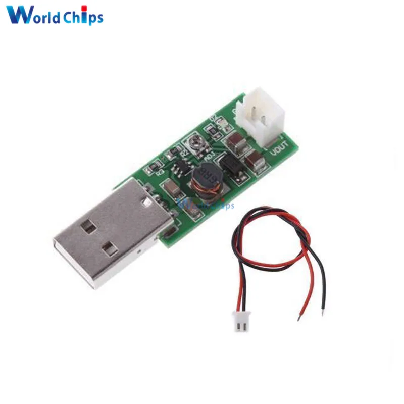 7W USB DC 5V до 6V 9V 12V 15V регулируемый выход низкая мощность мотор преобразователь