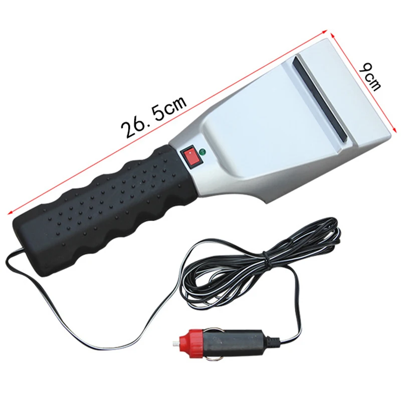 

Electric Heated Car Ice Scraper Automobiles C-Igarette Lighter Snow Removal Shovel Windshield Glass Defrost Clean Tools