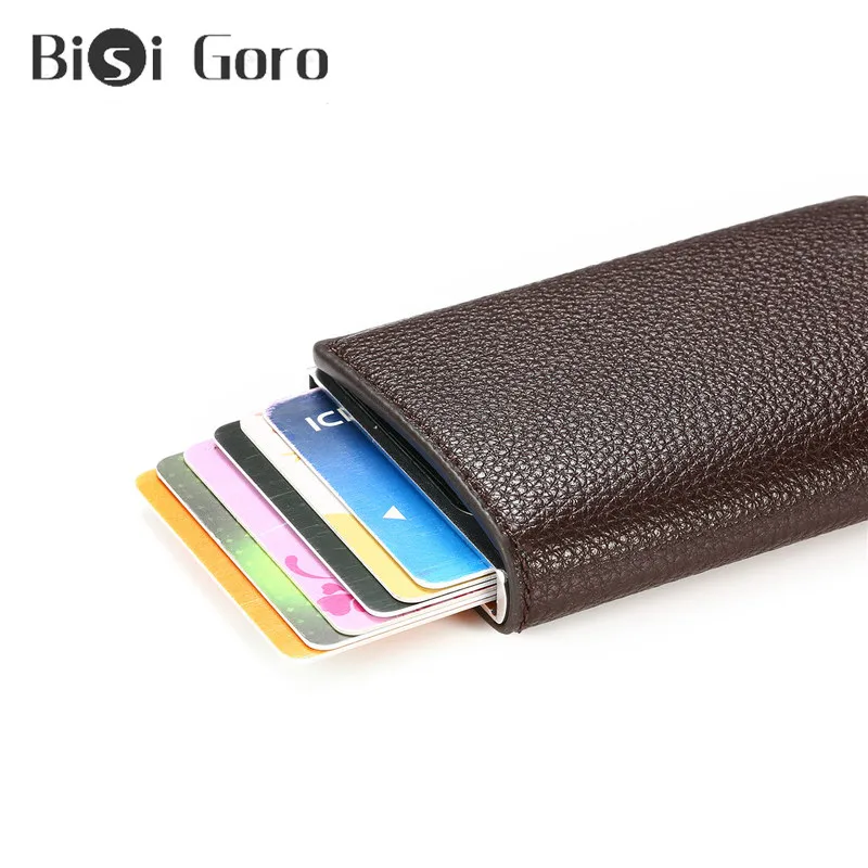 Мягкий кожаный чехол с отделением для карт и RFID защитой|Держатели пропусков| |