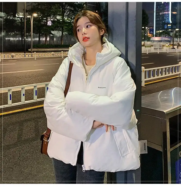 2020 Winter Down Jacket Women Hooded Coat Female Thick Cotton Padded Ladies Overcoat Large size Casual Loose Parka Mujer