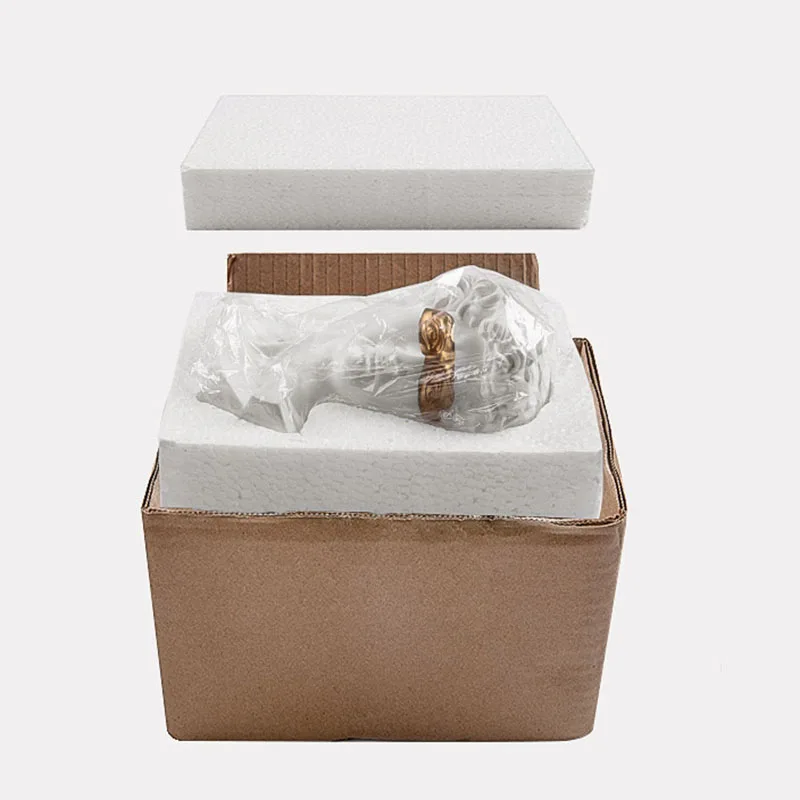 

European Home Decoration Head Resin Statue Modern Abstract Art Mini Bust Sculpture Art Sketch Practice Masked Creativity