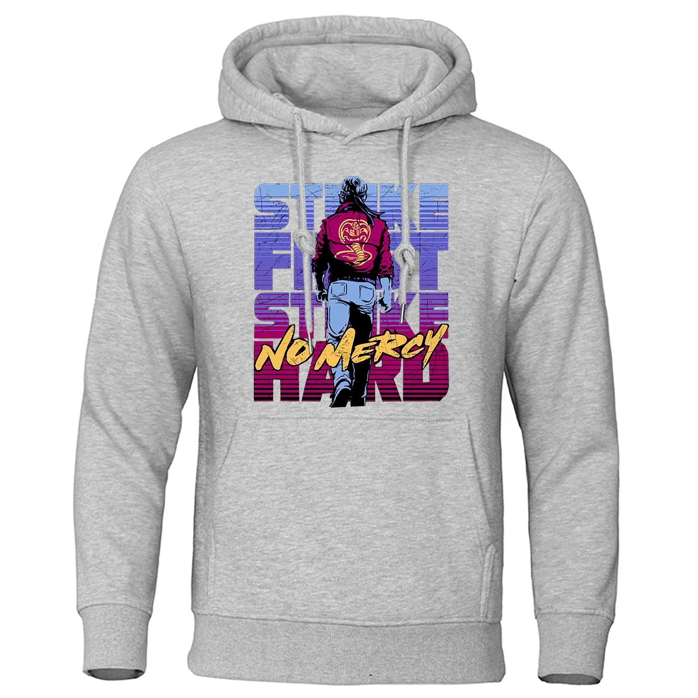 Толстовка NRT мужская с капюшоном модная одежда в стиле Харадзюку пуловер принтом