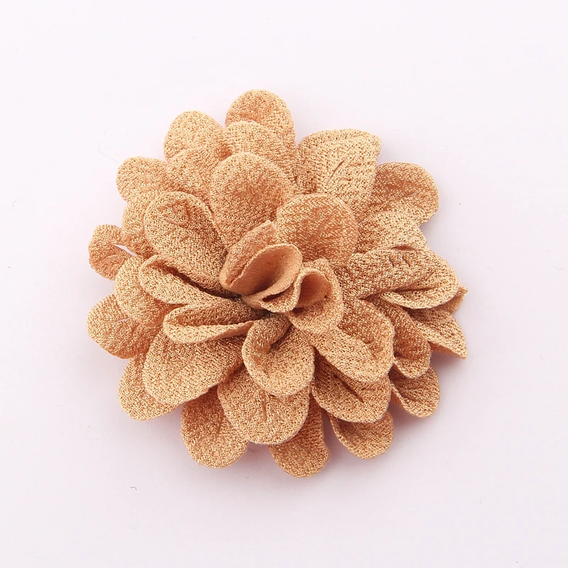 10pcs 6.2CM 2.4" Fabric Artificial Flower Silk Flower Head For DIY Wedding Party Home Decorations Floral Wreath Scrapbook Craft images - 6