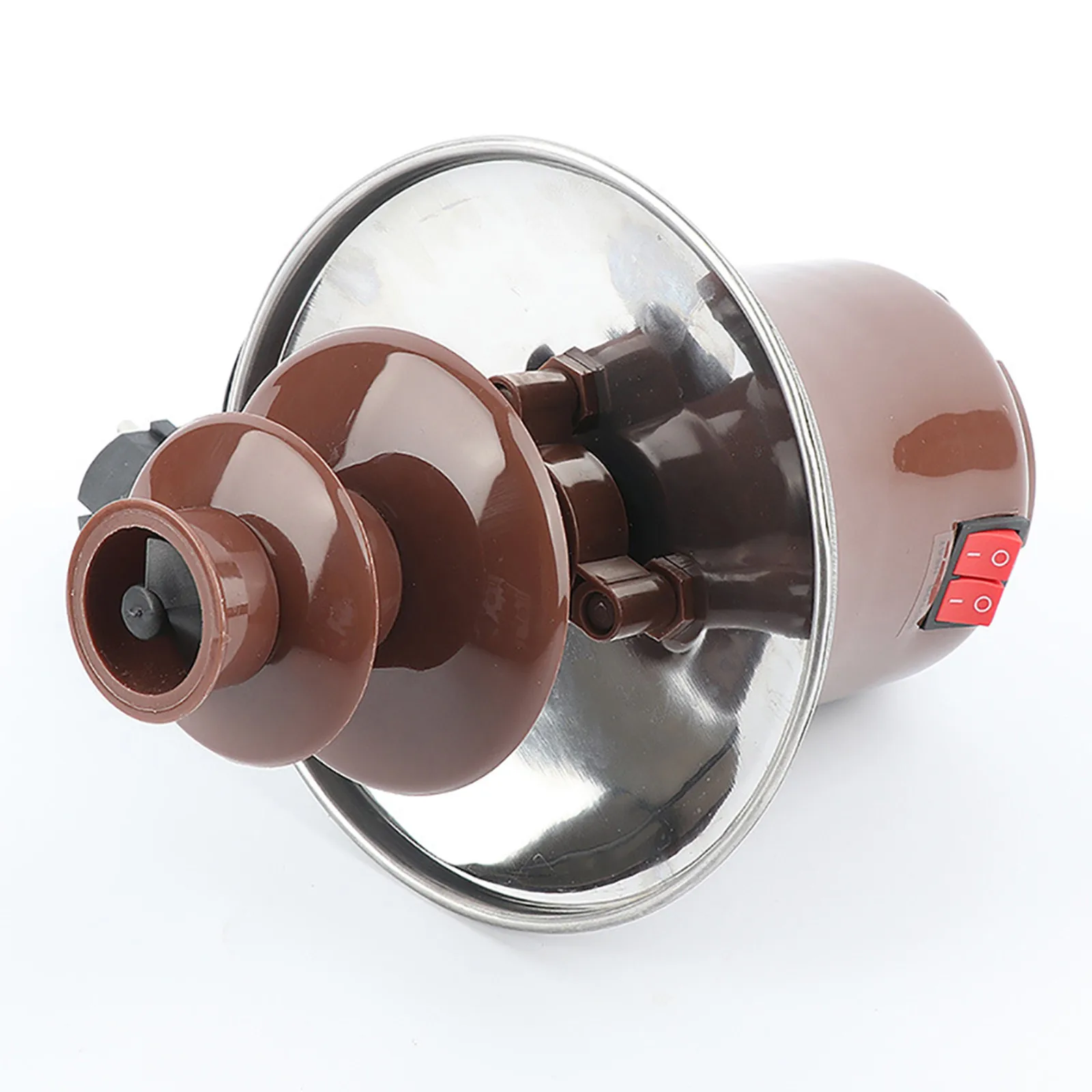 Бытовая трехслойная машина для шоколадного фонтана сделай сам Водопад горячий