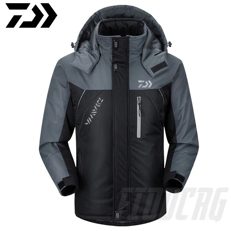 Светоотражающая одежда для рыбалки DAIWA зимняя теплая водонепроницаемая куртка