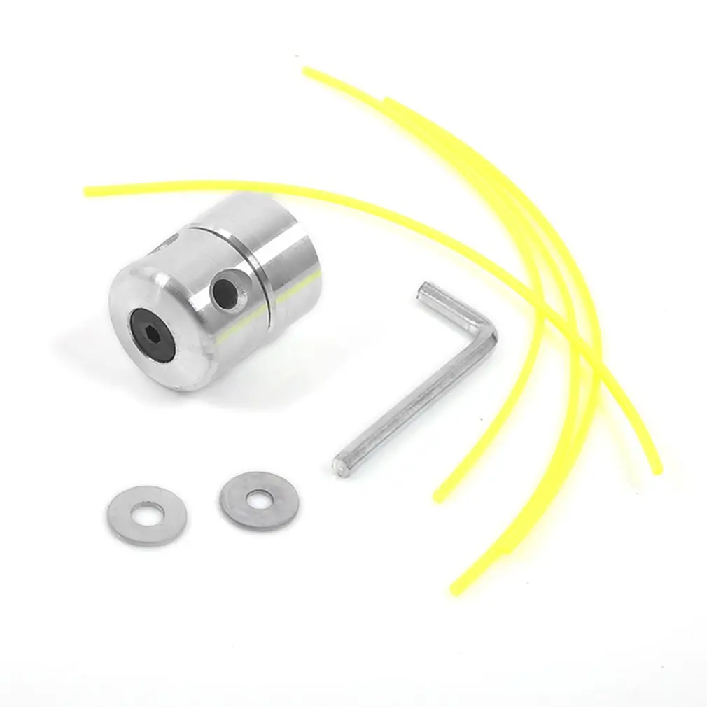 

Lawn Mower Cylindrical Grass Head Strimmer Accessories Garden Lawn Universal Trimmer Head Grass Brush Cutter Mowing Tools