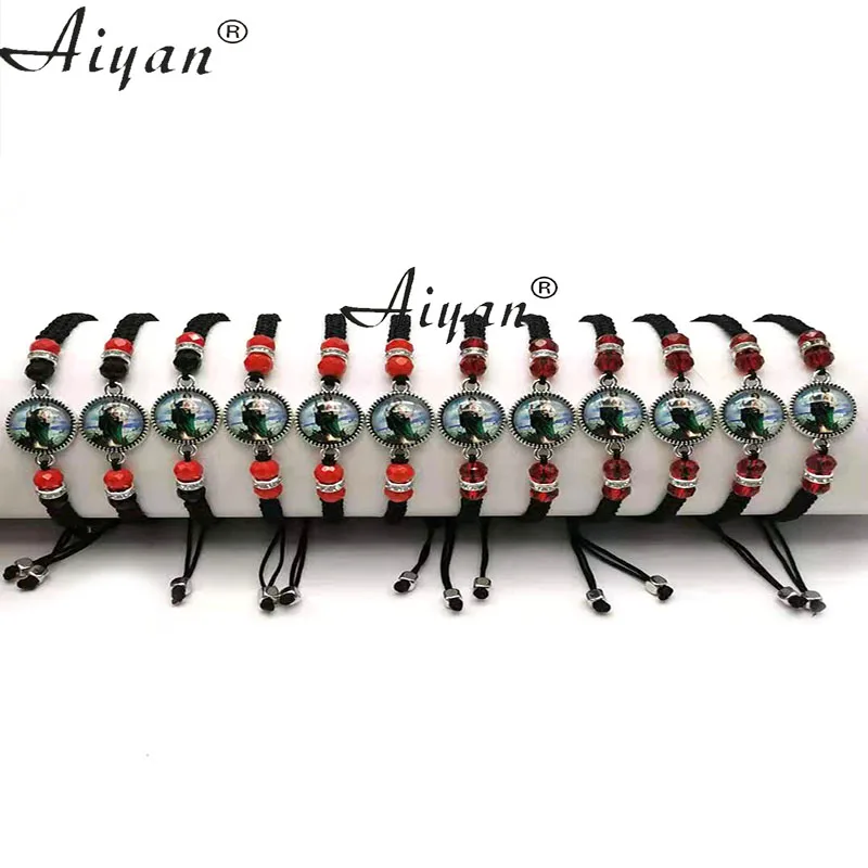 Браслет из стекла с изображением девы Марии мужчин и женщин 12 шт. | Украшения