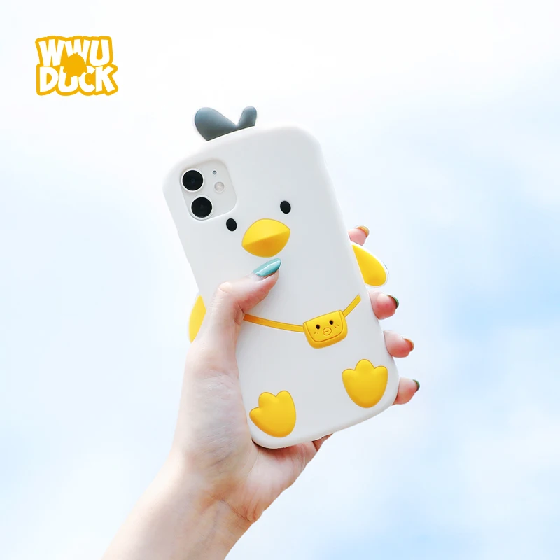 3D Симпатичные коробки чехол для телефона iphone11 pro max/7/8plus силиконовый защитный iphone