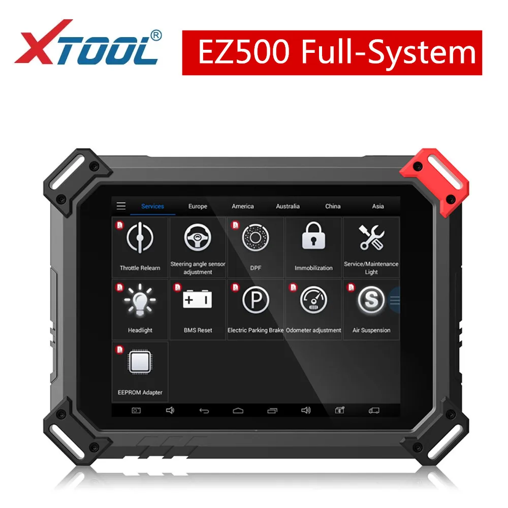 XTOOL EZ500 Полная диагностика системы для бензиновых автомобилей со специальной