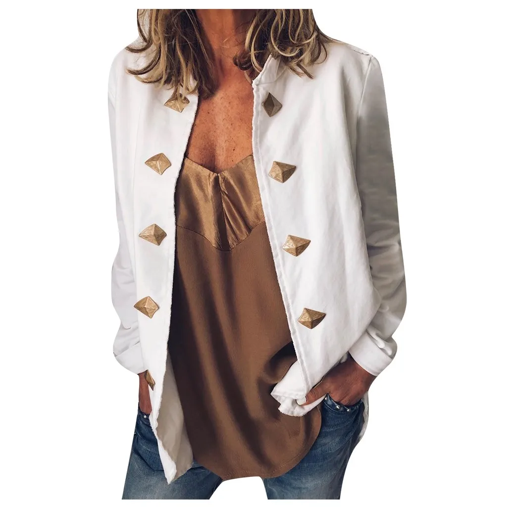 Модная женская зимняя теплая винтажная верхняя одежда форменная куртка с