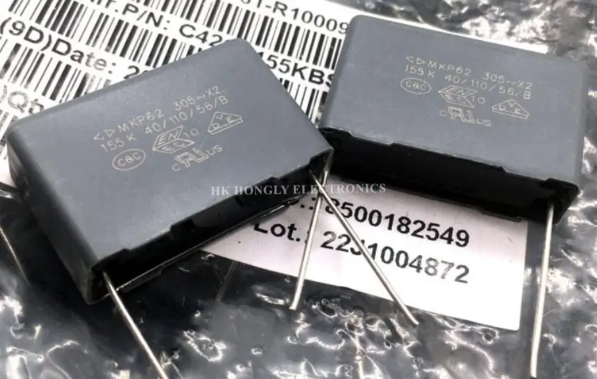 10 шт. MKP62 305V X2 155K 225K 335K 475K 565K 1 5 мкФ 2 3 4 7 6 10% Р = 27 мм пленочный конденсатор|Аксессуары