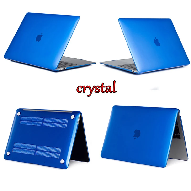 Прозрачный матовый чехол для Apple Macbook Air Pro Retina 11 12 13 3 15 16 дюймов 2020 нового Pro13 A2251 A2289