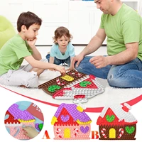 new 2 in 1 push bubble puzzle popet chess games release stress dimple toy christmas house reliever squeeze antistress fidget toy