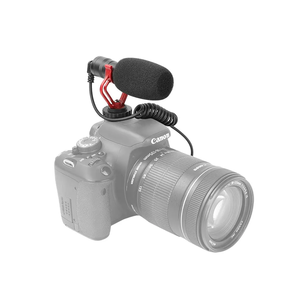Микрофон для камеры HDRiG используемый записи интервью через Vlog значительно