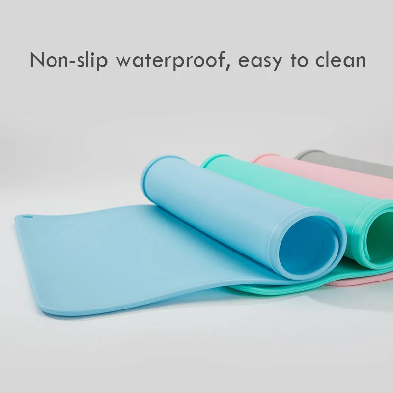 Силиконовый коврик для кормления собак и кошек нескользящий домашних животных