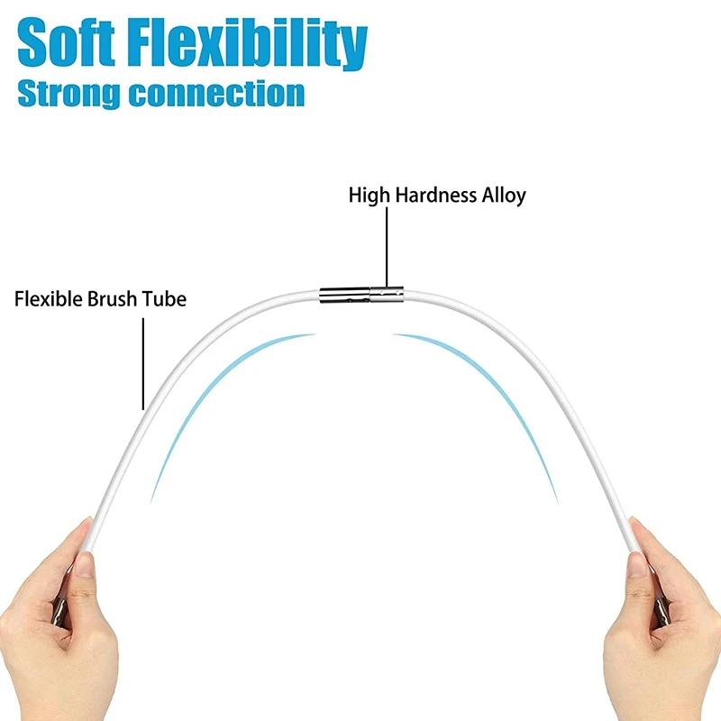 22 шт. щетка для чистки дымохода набор воздуховодов с 18 нейлоновыми стержнями