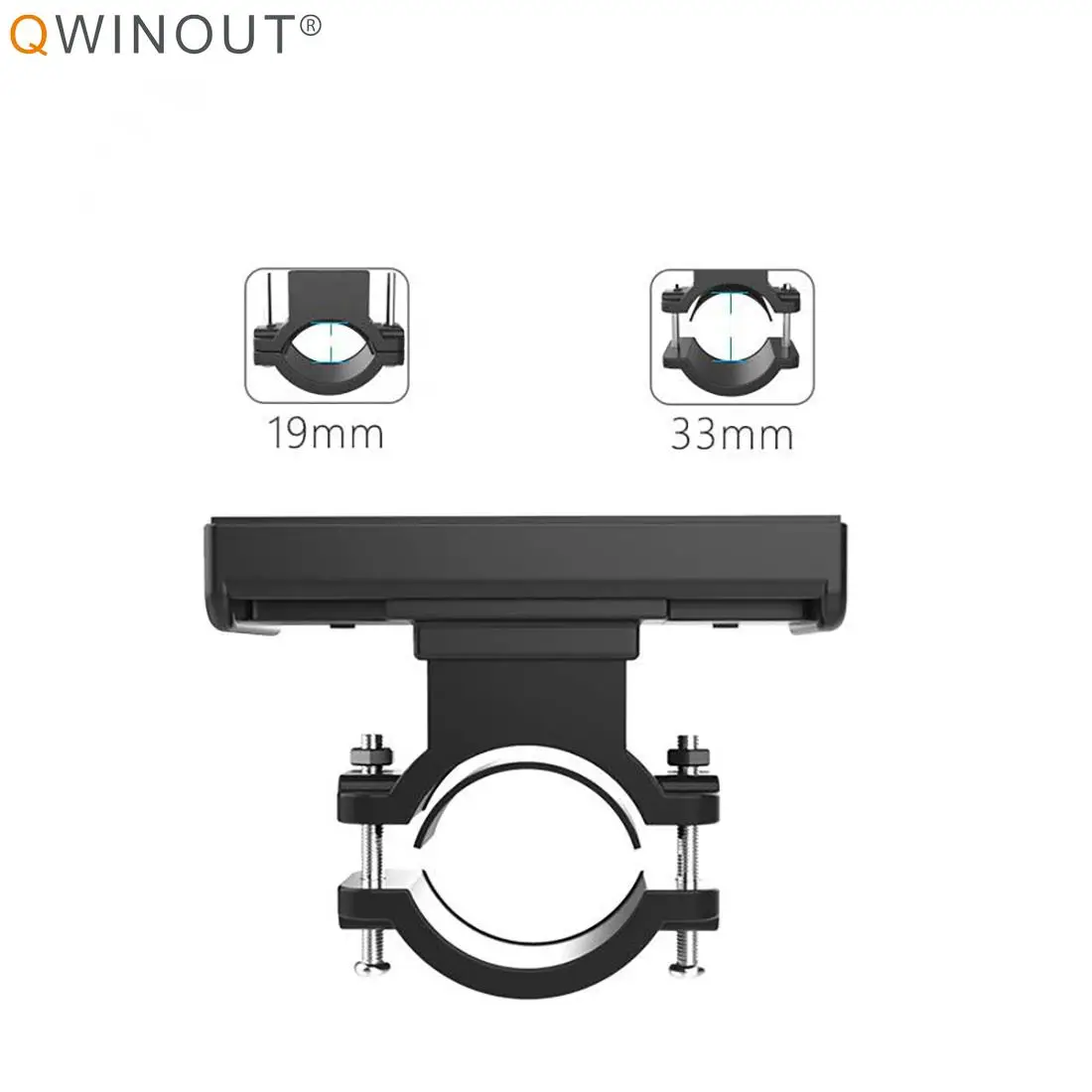 

Кронштейн для светильник QWINOUT, держатель для велосипедной лампы, мини-аудио фиксированный ремешок, подставка, быстросъемное крепление для р...