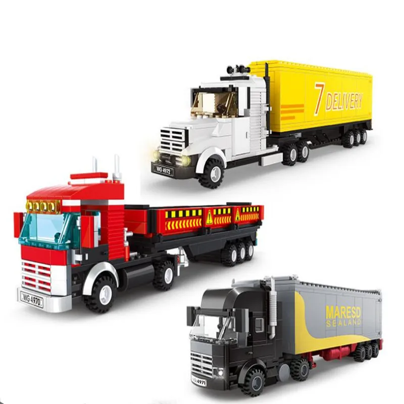 Новая серия моделей автомобилей тяжелый контейнер грузовик Модель Строительные