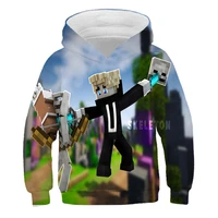 my world childrens hoodie casual 3d game clothes fashion tops harajuku clothes childrens gifts 2021