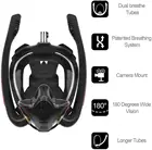 Профессиональная маска для подводного плавания, незапотевающее оборудование для дайвинга, маска на все лицо для взрослых и детей