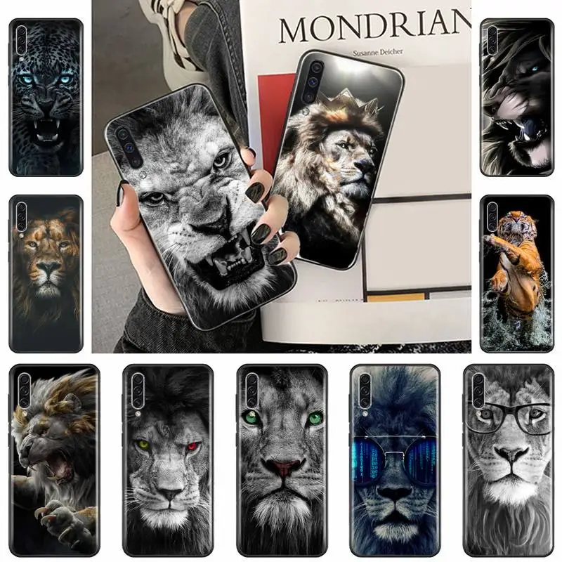 

Lion horror animal cool Phone Case For Samsung galaxy A S note 10 12 20 32 40 50 51 52 70 71 72 21 fe s ultra plus