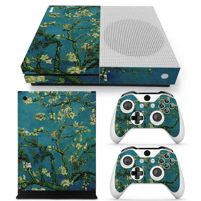 Для X box one s Наклейка на консоль и 2 контроллера наклейка для BOX ONE S Виниловая x ПВХ |