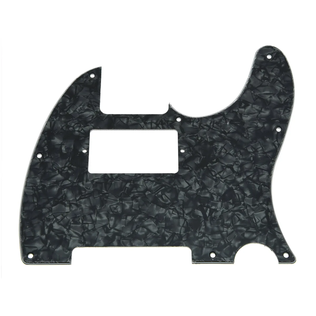 

Black Pearl Tele Humbucker Pickguard Scratch Plate w/ Screw for USA Telecaster Style Guitar
