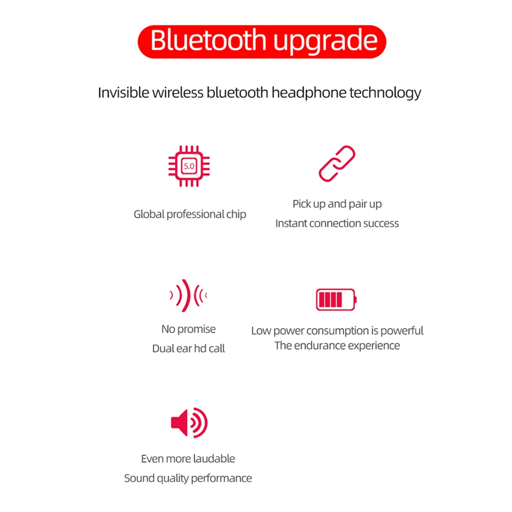 VTIN A6S TWS Bluetooth 5 0 наушники для Redmi Airdots Беспроводные с шумоподавлением Микрофон huawei
