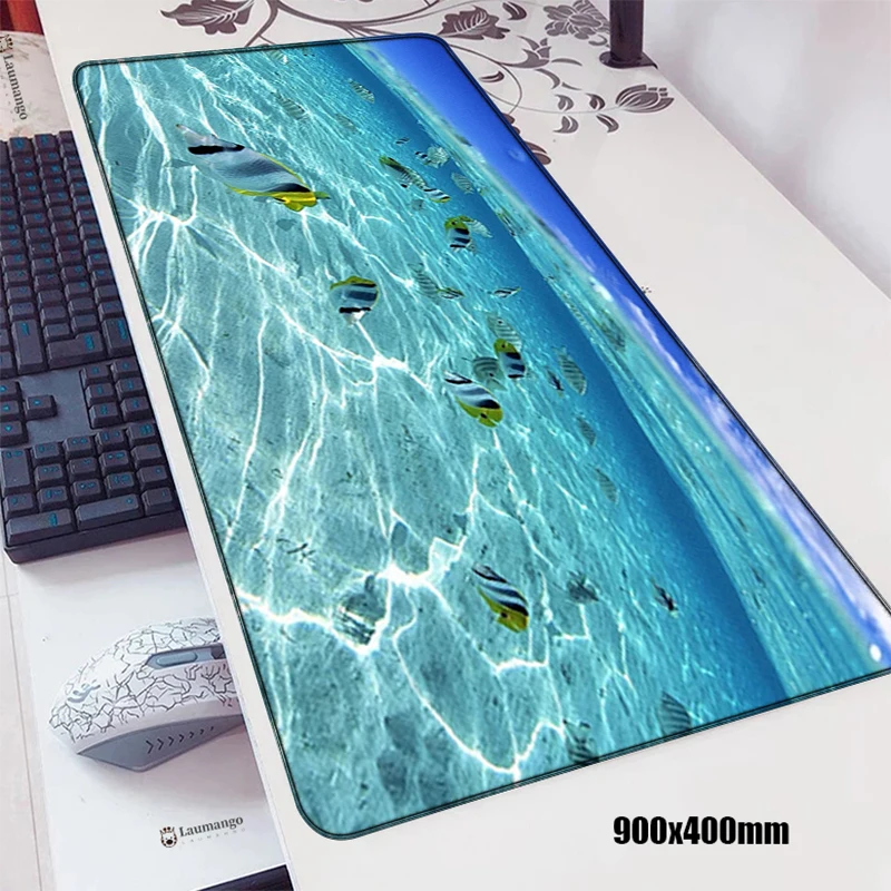 

Beautiful Xxl Mouse Pad Anime Mousepad Large Fish Office Carpet For Gamers Accessories Computer Desk Mat Rug Gaming Keyboard