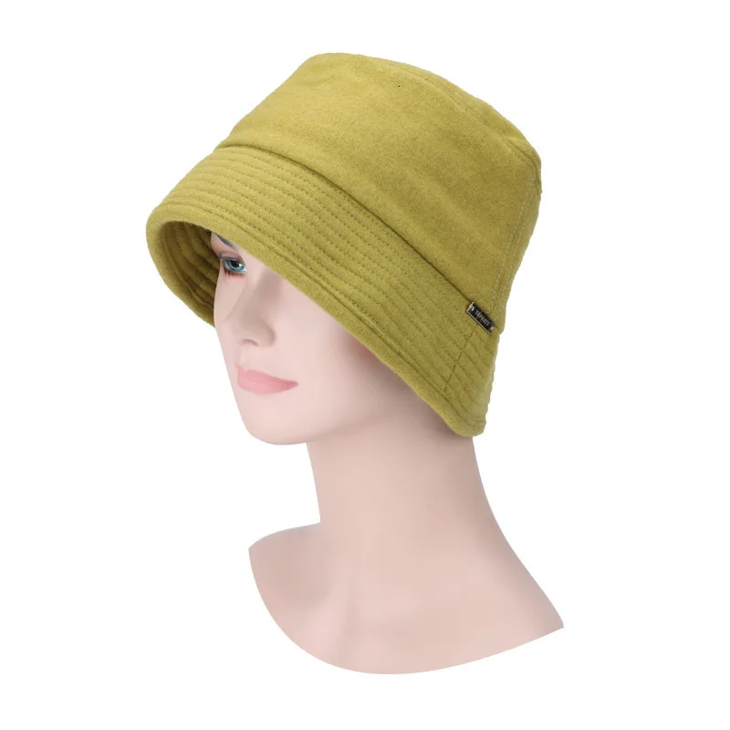 Шляпа Женская Солнцезащитная из шерсти модная Ультралегкая шапка с плоским