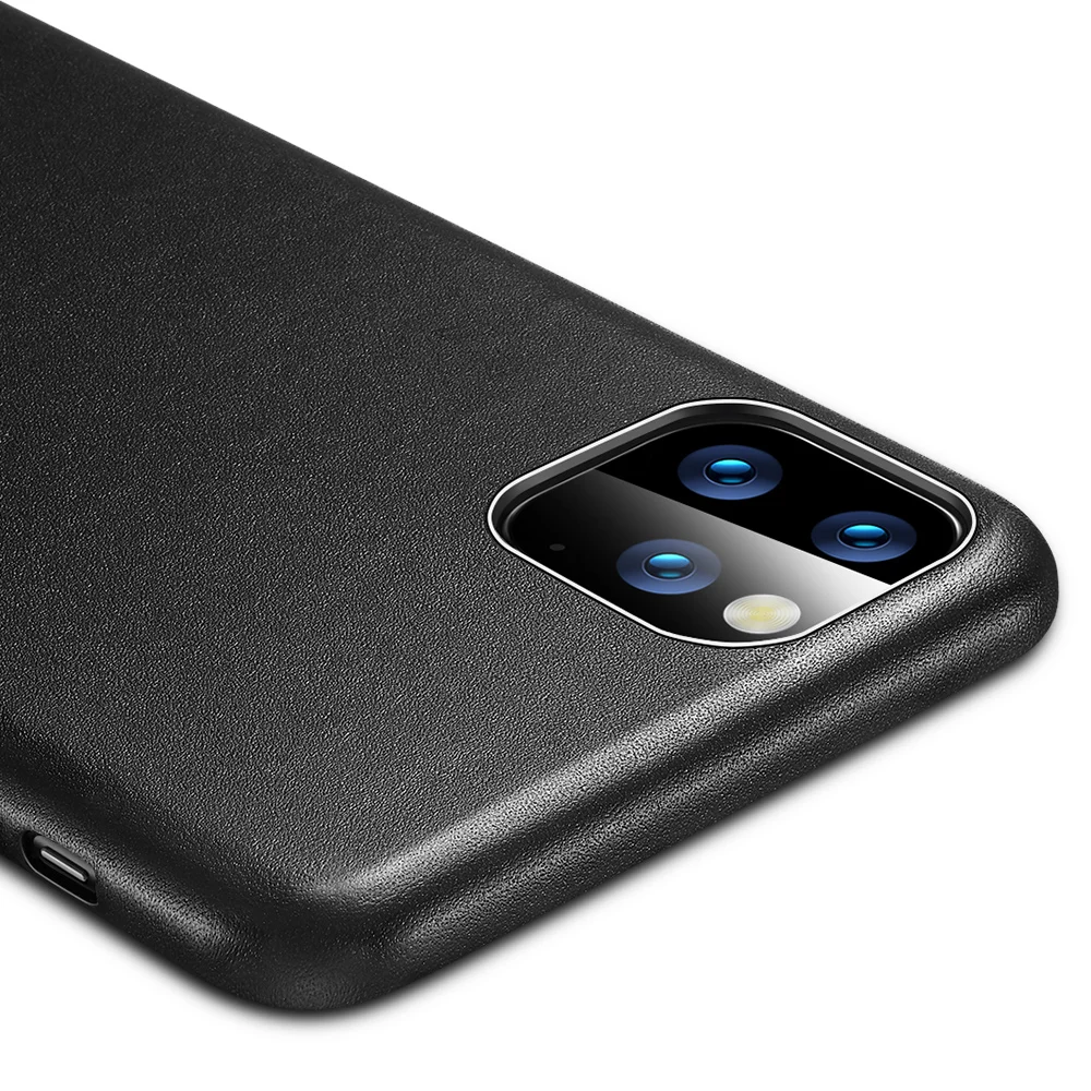 ESR Премиум чехол из натуральной кожи для iPhone 11 Pro Max тонкий полностью кожаный телефон с противоударной защитой чехол для iPhone 11 11 Pro