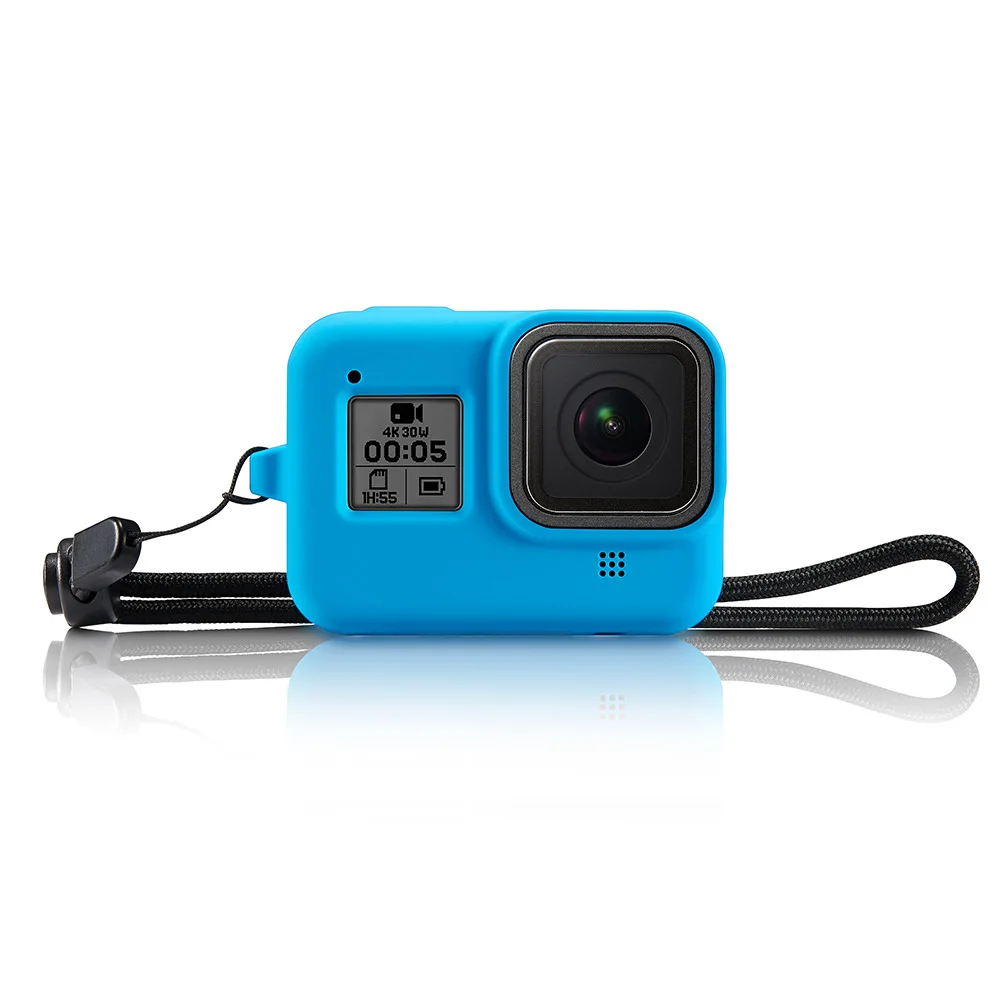Anordsem мягкий чехол для Gopro аксессуары спортивных камер силиконовый защитный
