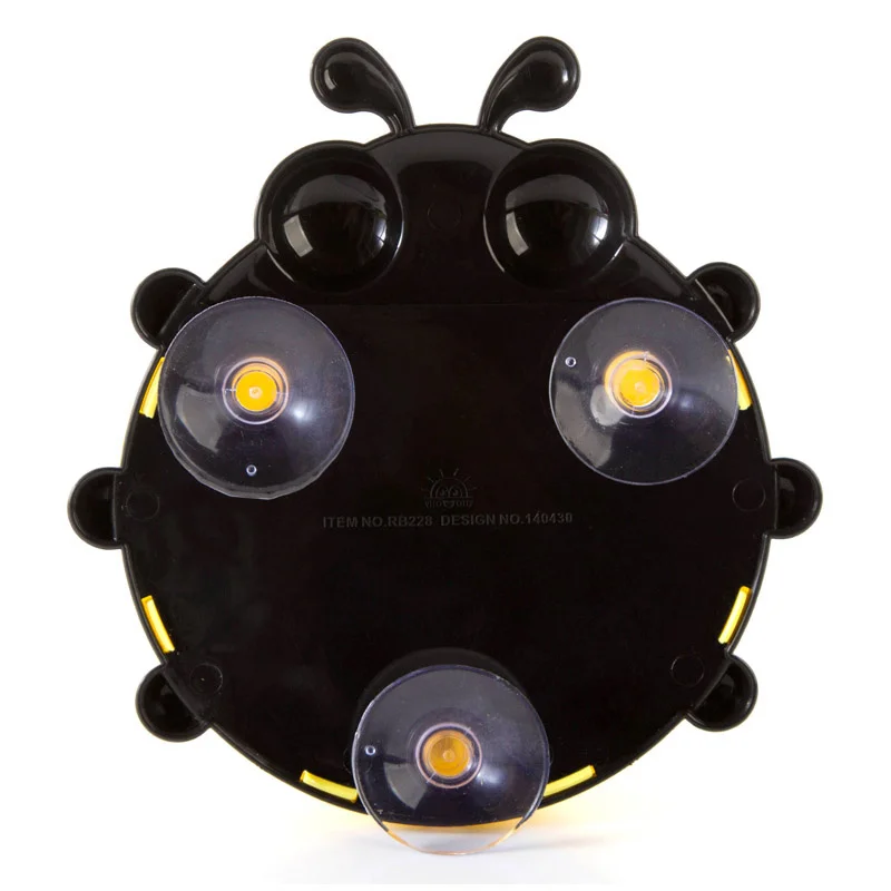 

1pcs Ladybug Animal Insect Toothbrush Holder Bathroom Cartoon Toothbrush Toothpaste Wall Suction Holder Rack Container Organizer