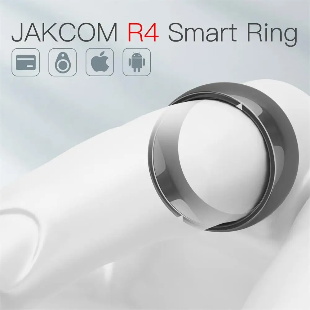 

JAKCOM R4 Smart Ring Newer than gloves smartwatch women watch nanoleaf light panels black shark 4 2020 for men