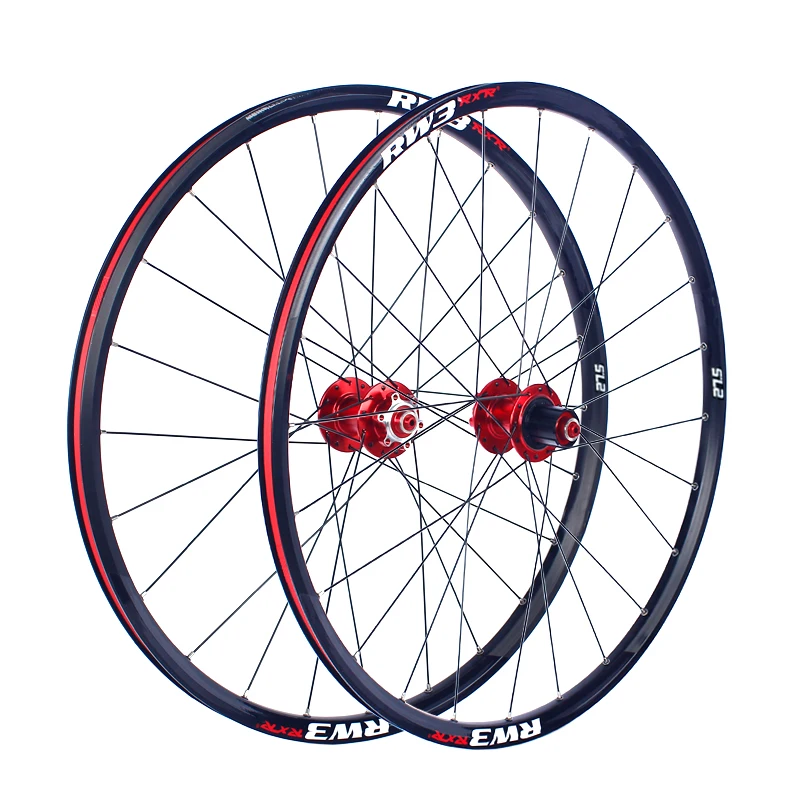 RXR mountain bike wheelset 27.5 inches RW3 MTB Aluminum alloy Disc Brake 5 Bearings 7-11speed Thru Axle/QR Bicycle Wheel images - 6