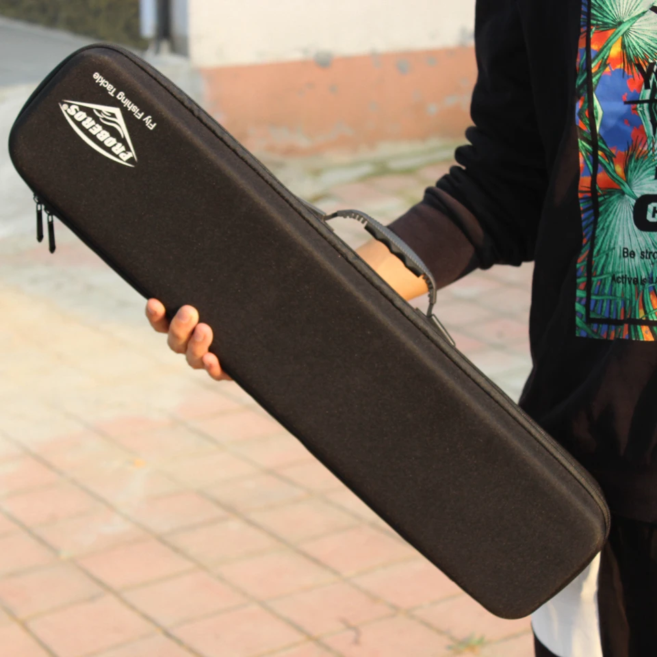 Сумка для рыболовных снастей с двойной молнией 60 см | Спорт и развлечения