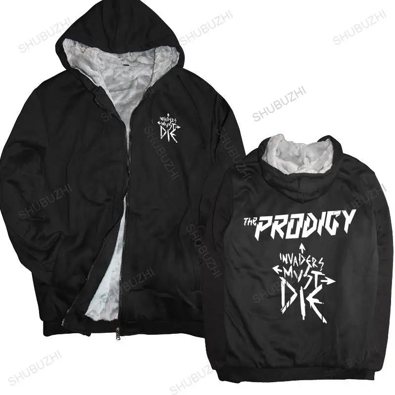 

new arrived men hoodies winter Style The Prodigy Punk Bigbeat Rock Band brand hoodie warm jacket male fleece hoody