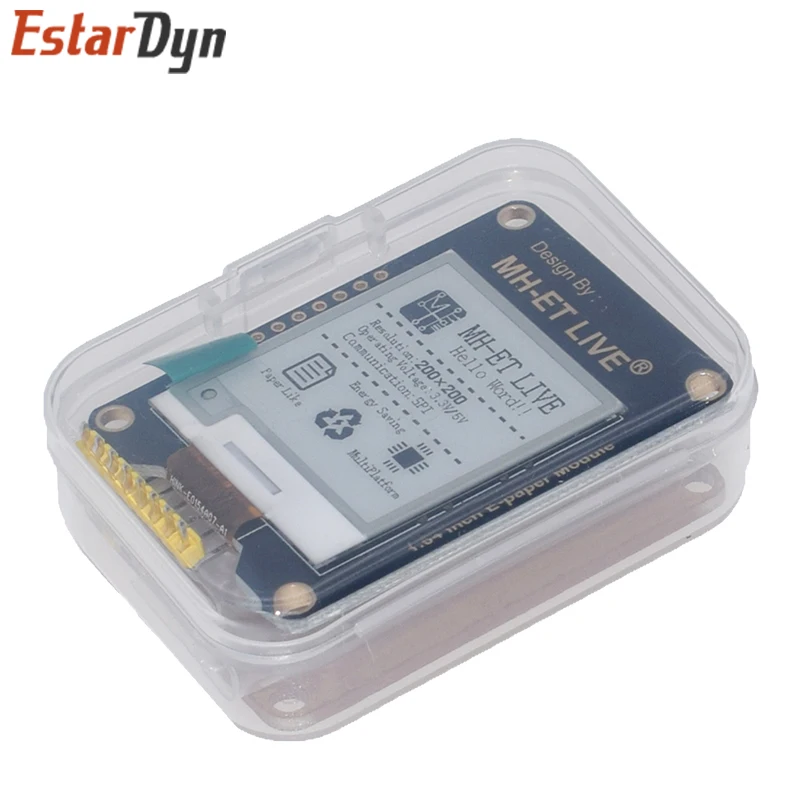 Модуль Epaper для Arduino STM raspberry pi ESP32 1 54 дюйма E-Ink дисплей EInk SPI поддержка Global/Part |