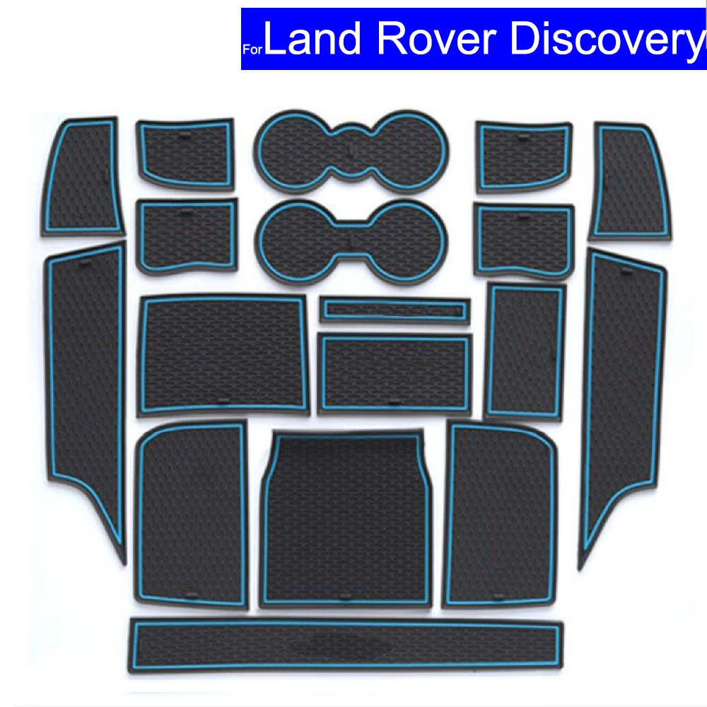Нескользящие Коврики для дверных ворот автомобиля коврики подстаканников Land Rover